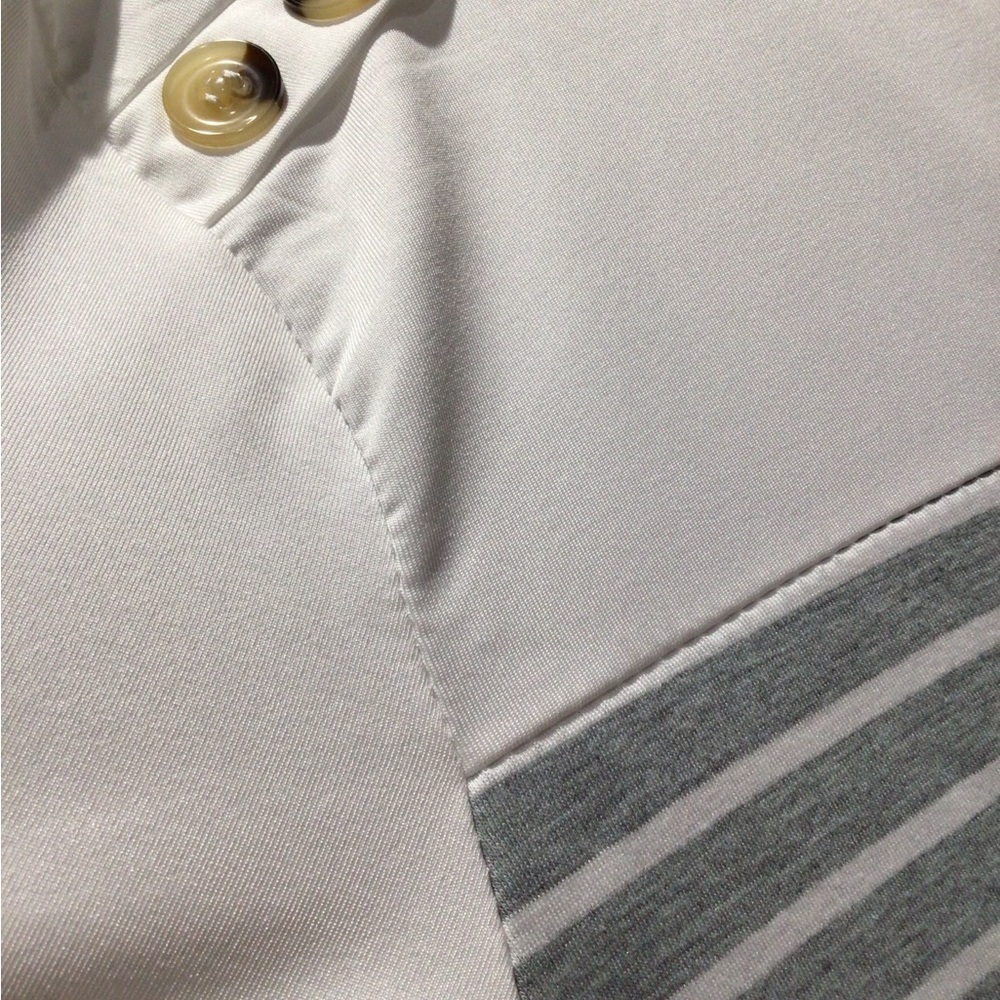 Casual White and Gray Mini Dress with Crew Neck Women’s Size XL Super Soft - Picture 5 of 6